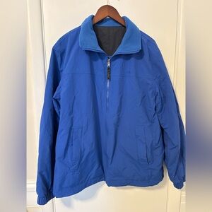 Vintage 90s L.L. Bean Men’s Blue Fleece Gorpcore Jacket